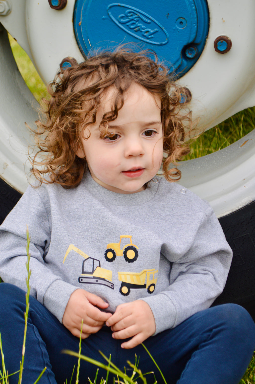Digger sweatshirt (grey)