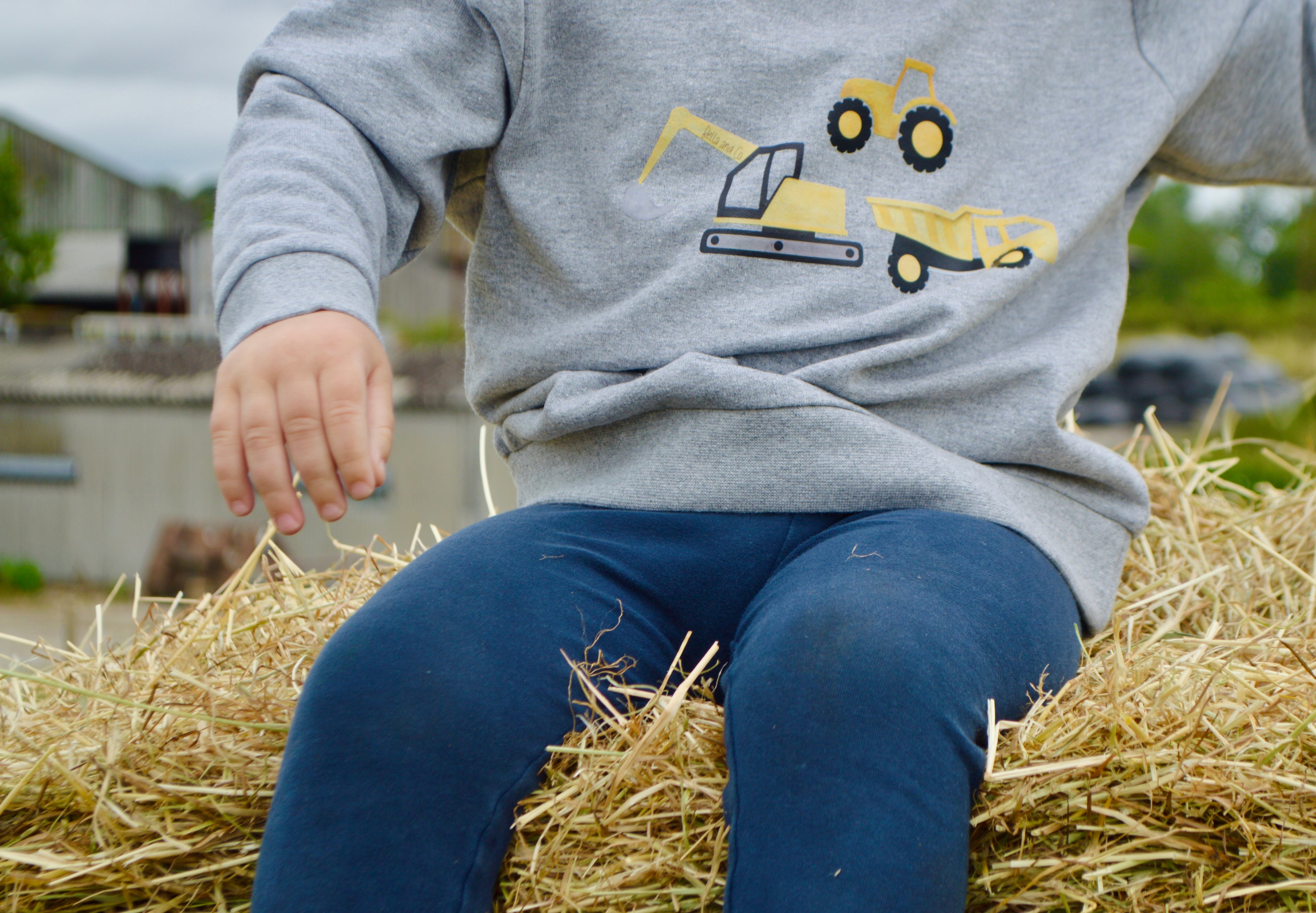 Digger sweatshirt (grey)