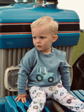 Tractor blue sweatshirt