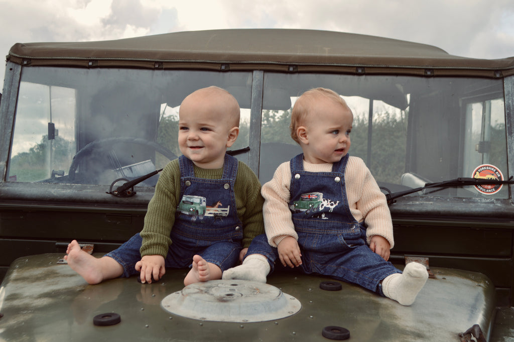 British farmer dungarees