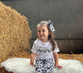 Cow hearts black & white tee