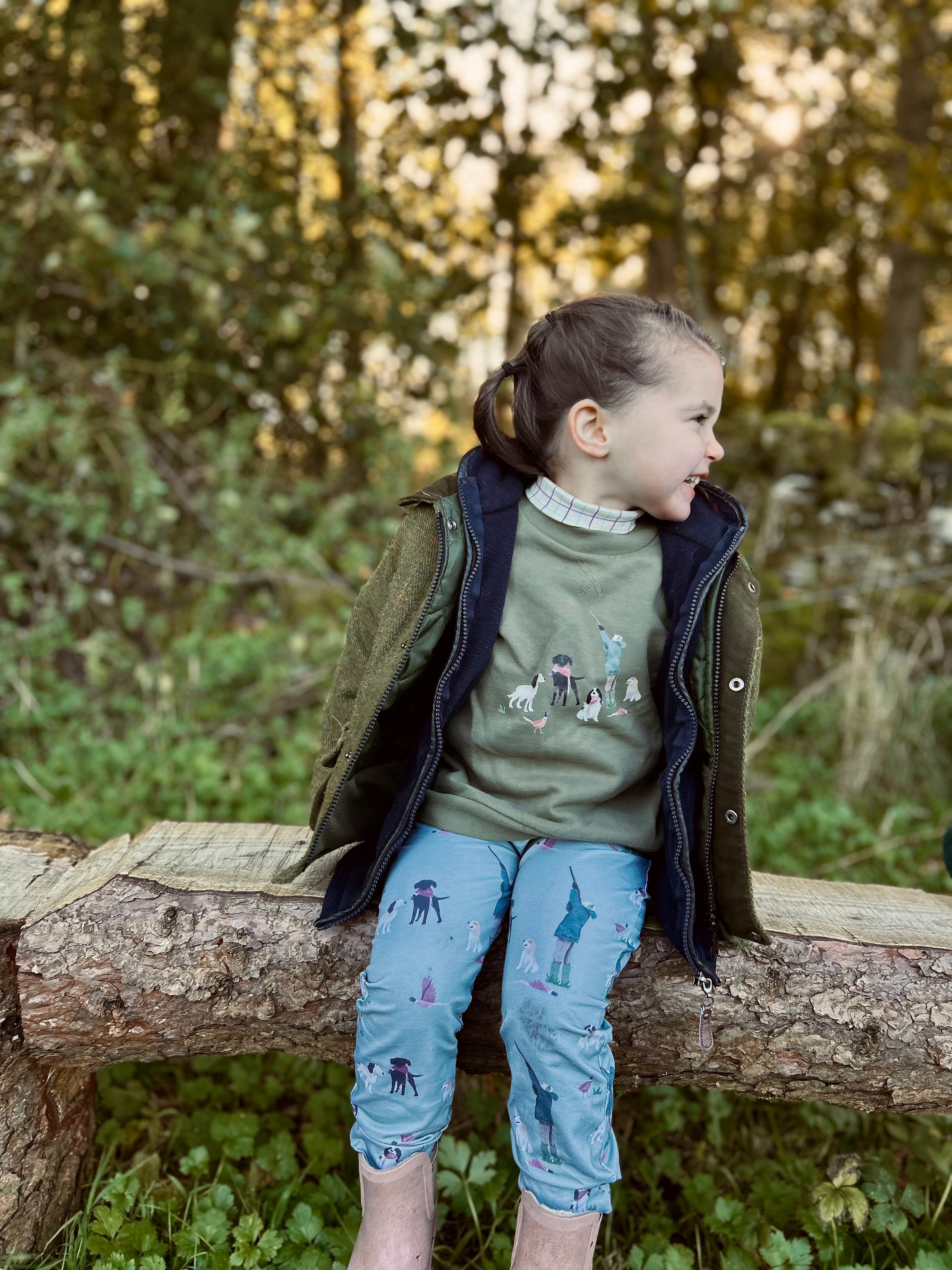 Jennings green sweatshirt