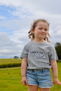 Loved to the moo - Grey tee