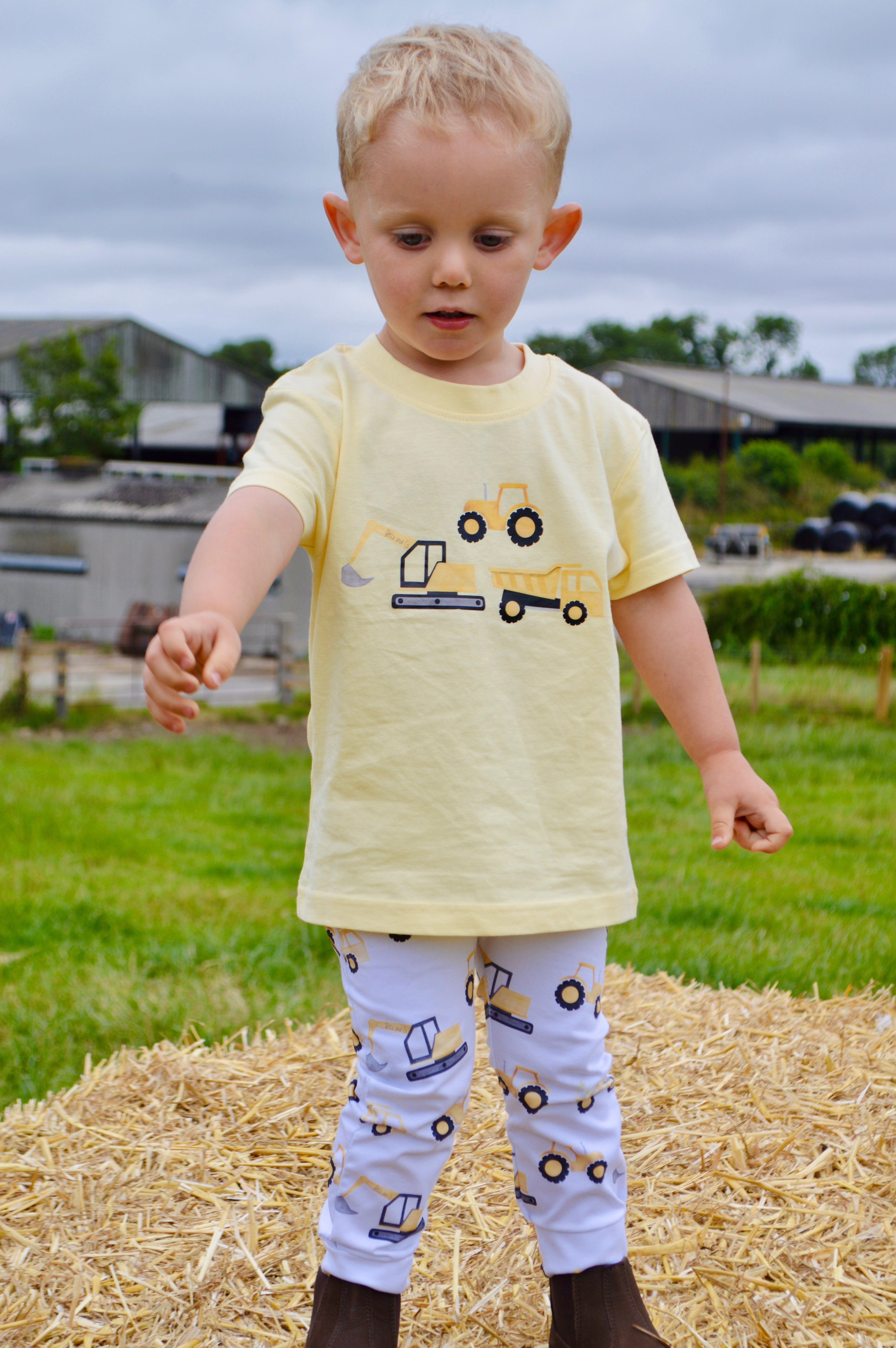 Digger - handmade leggings