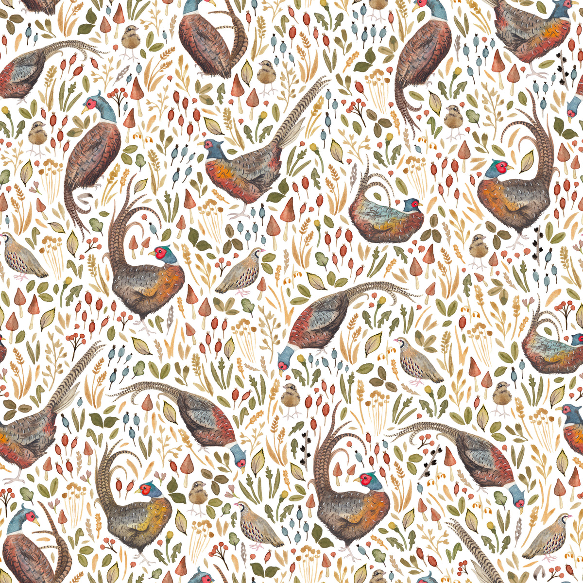 Pheasants- handmade leggings