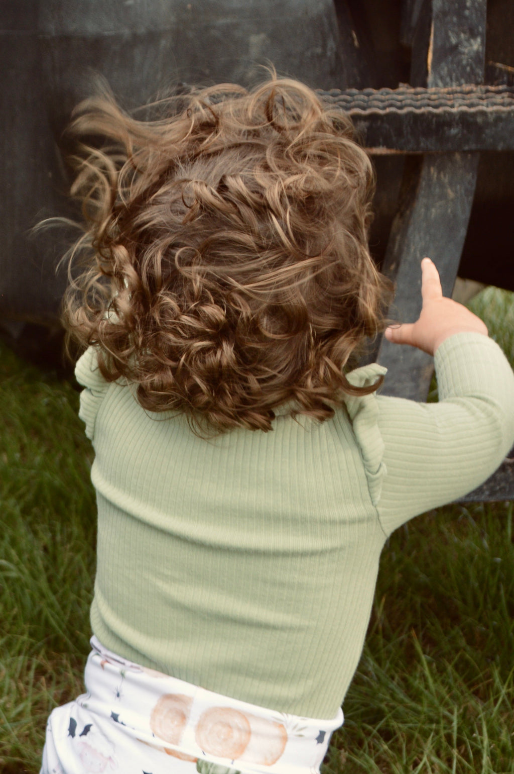 Sage ribbed bodysuit