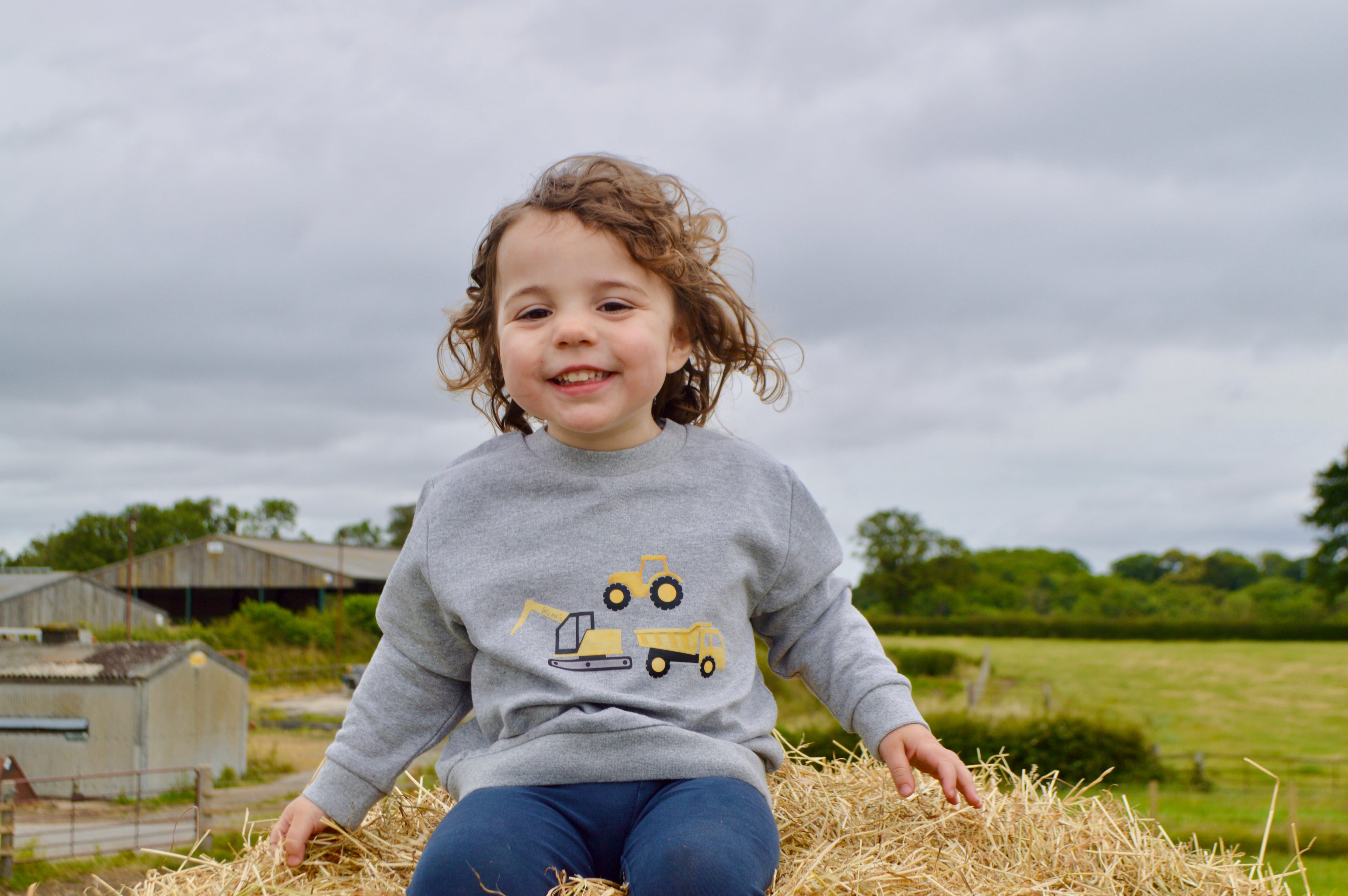 Digger sweatshirt (grey)