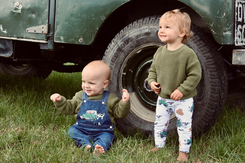 British farmer dungarees