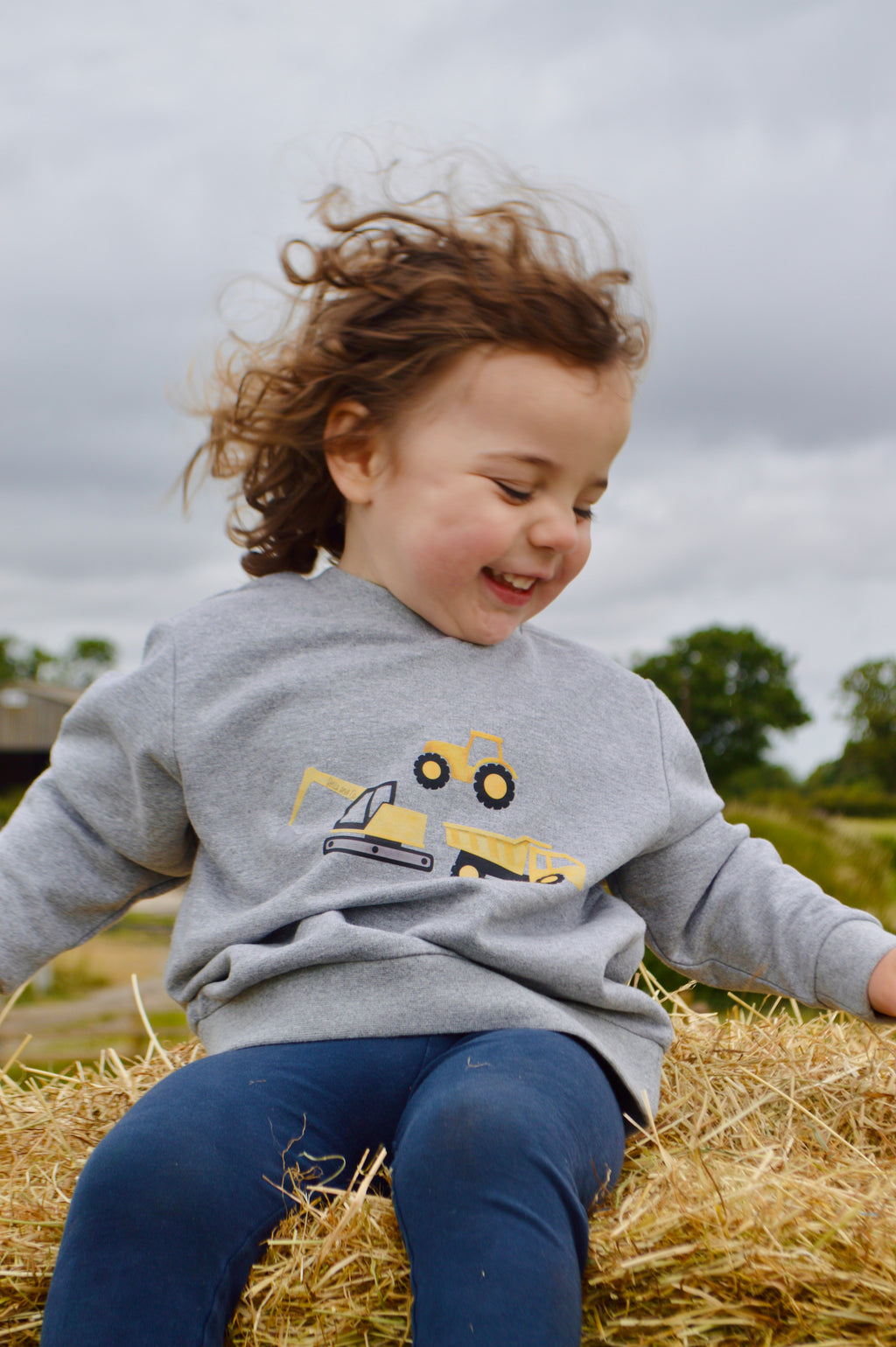 Digger sweatshirt (grey)