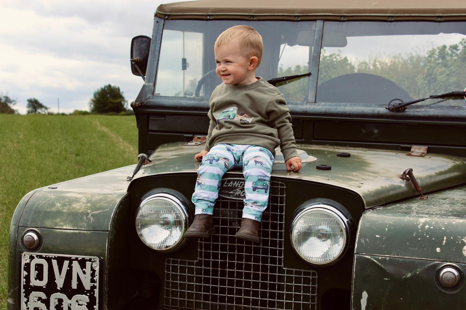 Horse and hound handmade leggings