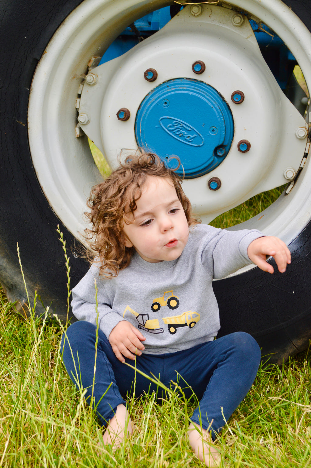 Digger sweatshirt (grey)