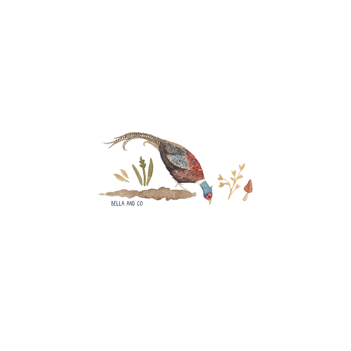 Pheasant green sweatshirt