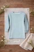 Mint ribbed tee