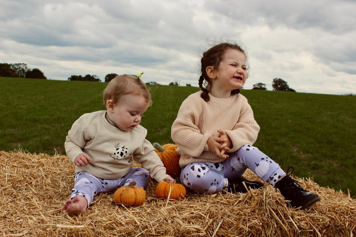 Country bumpkin beige sweatshirt