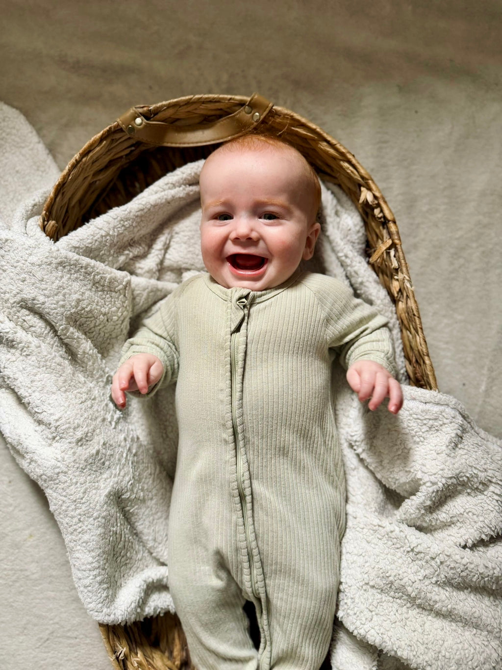 Pistachio sleepsuit