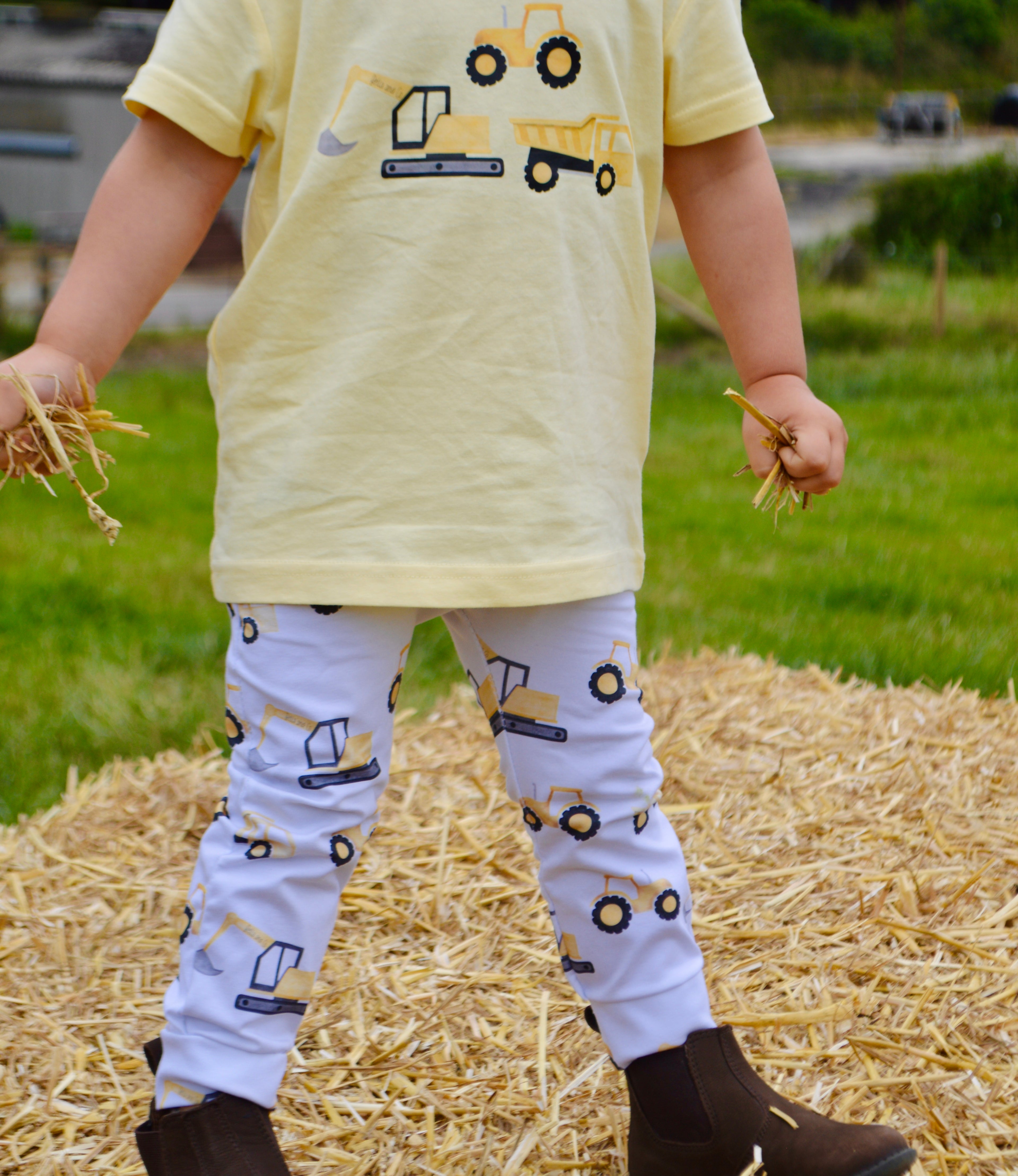 Digger - handmade leggings