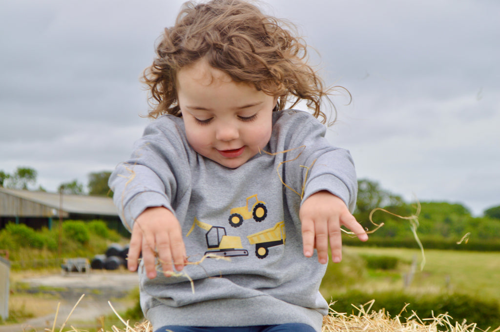 Digger sweatshirt (grey)
