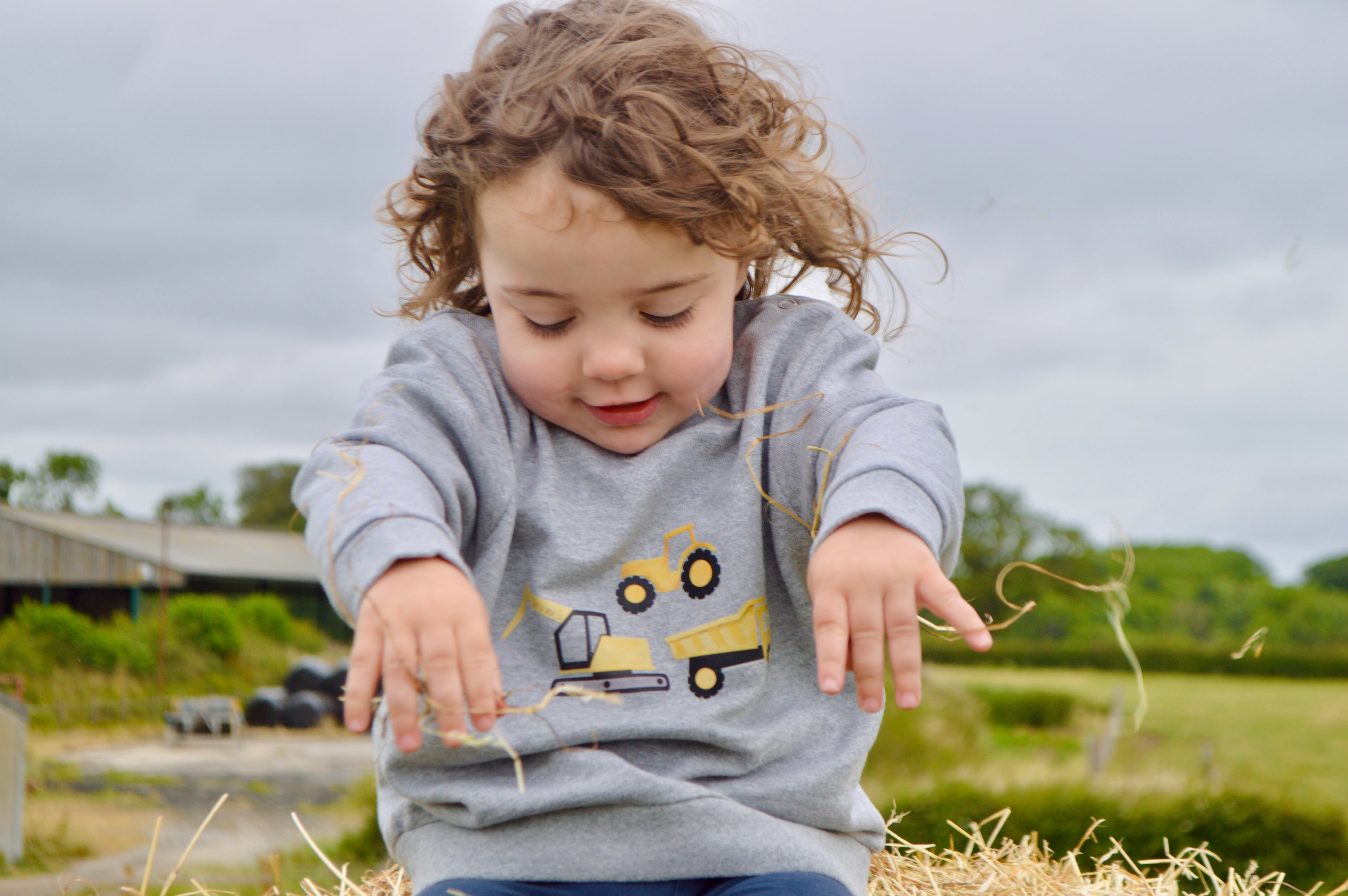 Digger sweatshirt (grey)
