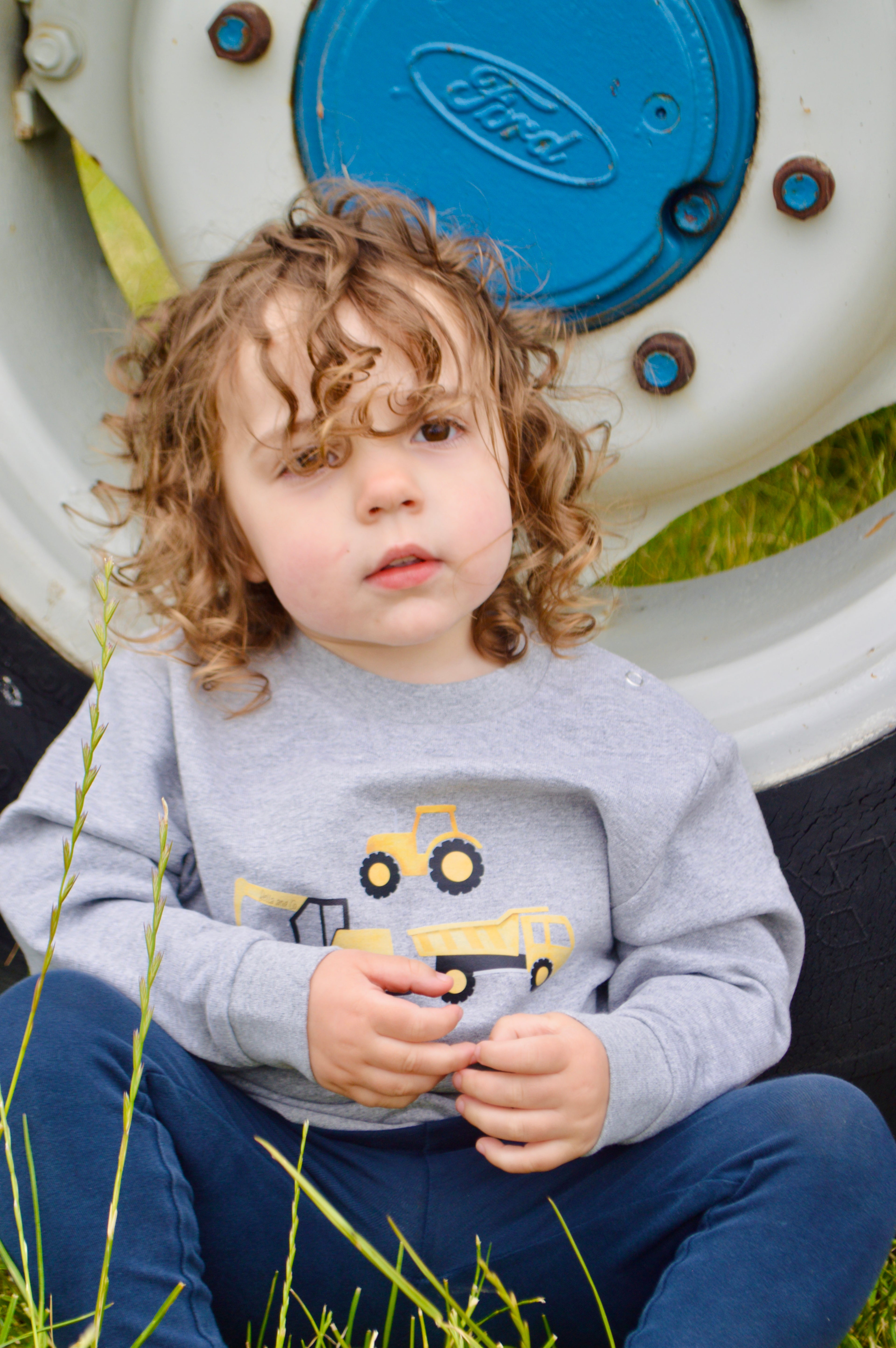 Digger sweatshirt (grey)
