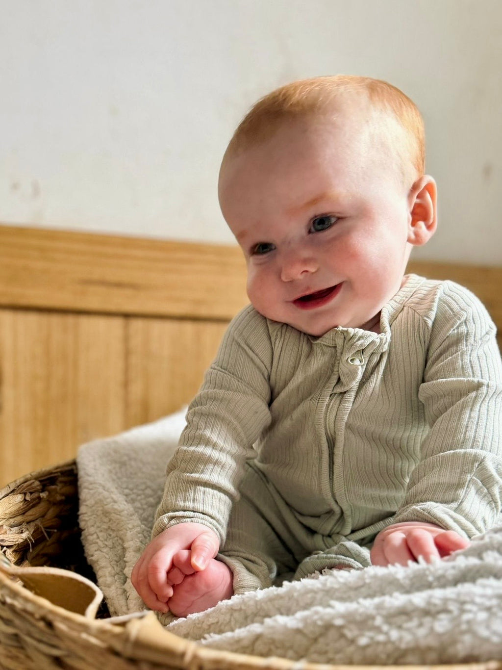 Pistachio sleepsuit