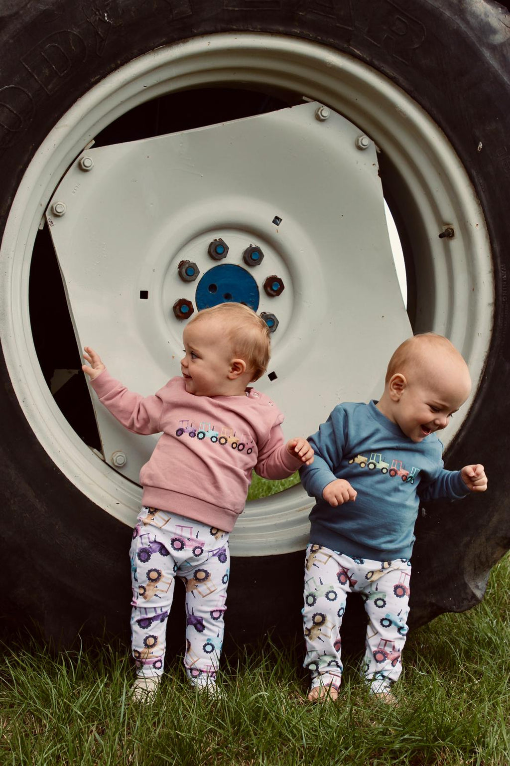 Tractor blue sweatshirt