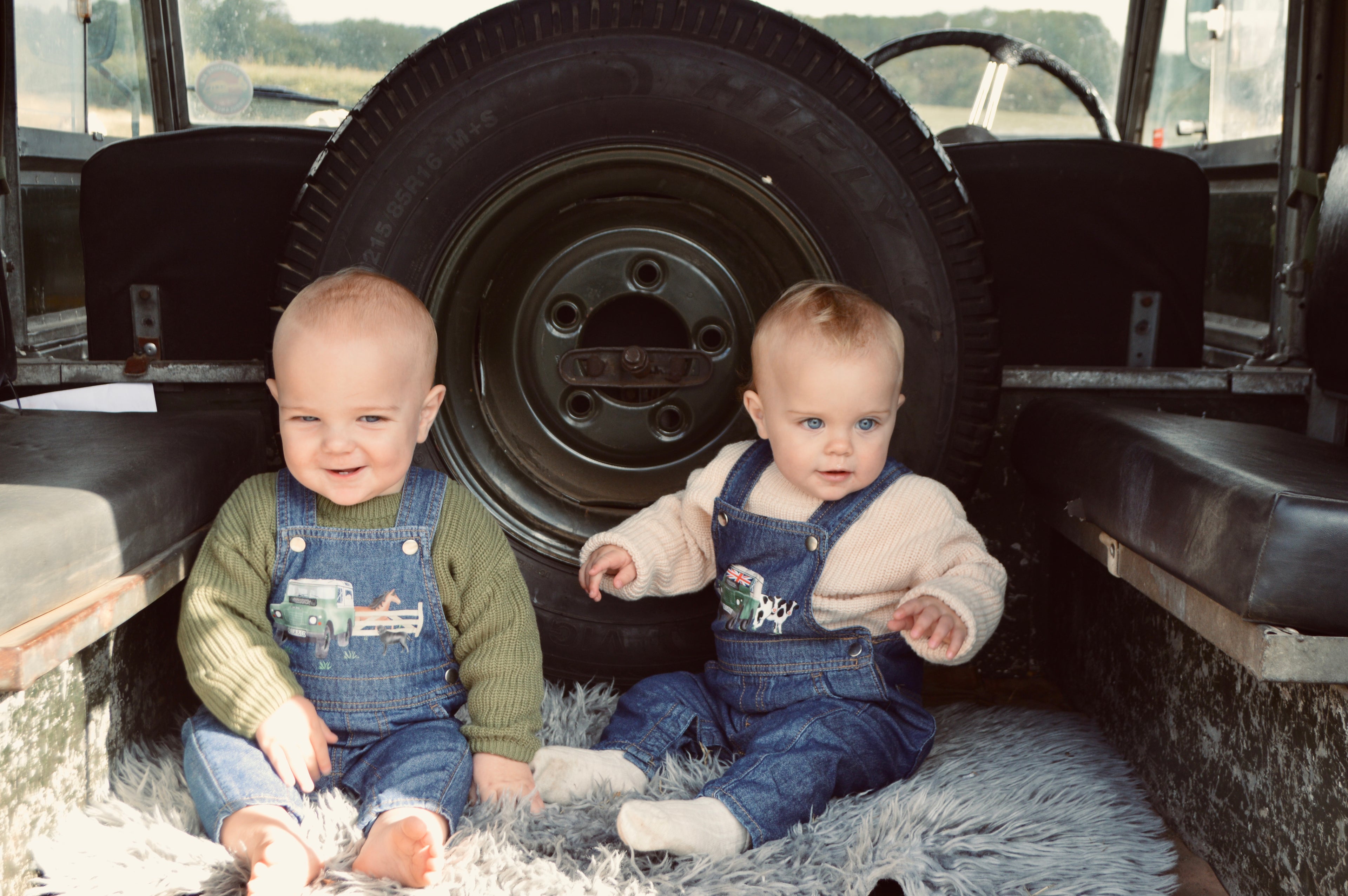 British farmer dungarees