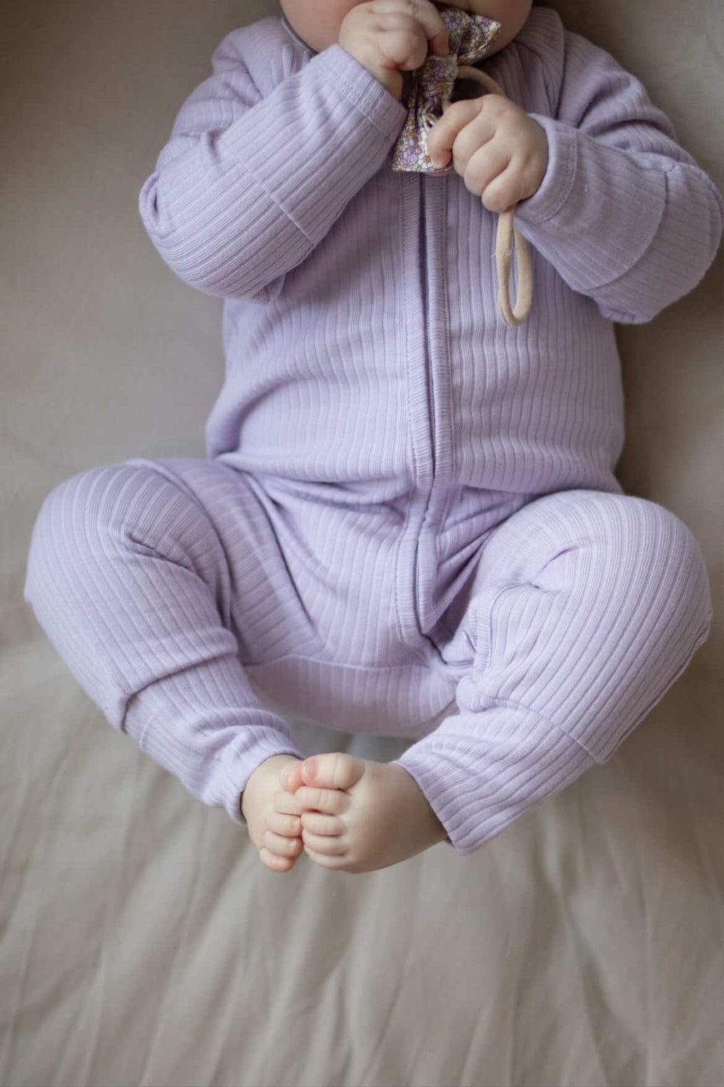 Lilac sleepsuit